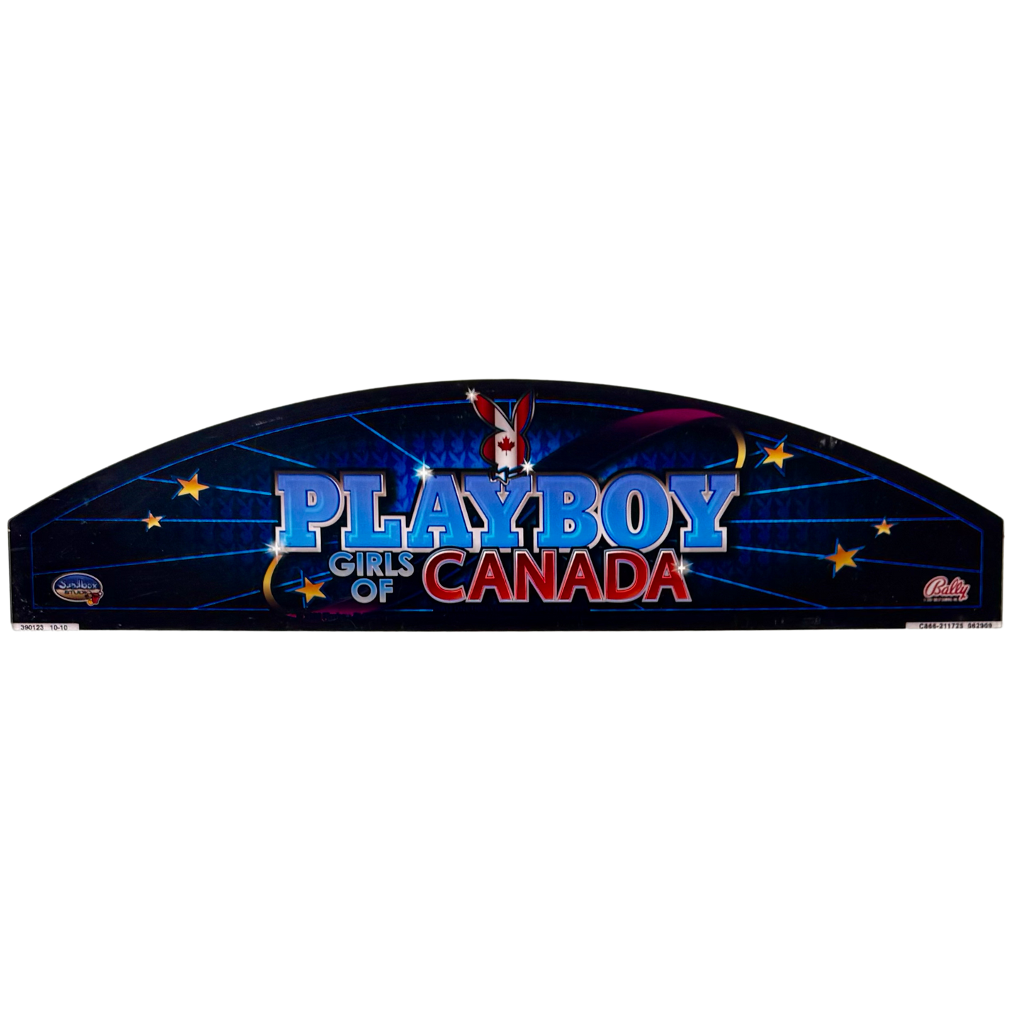 Playboy Girls Of Canada Slot Glass