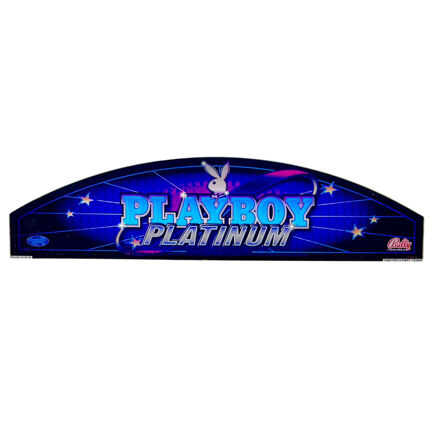 Playboy Platinum Slot Glass