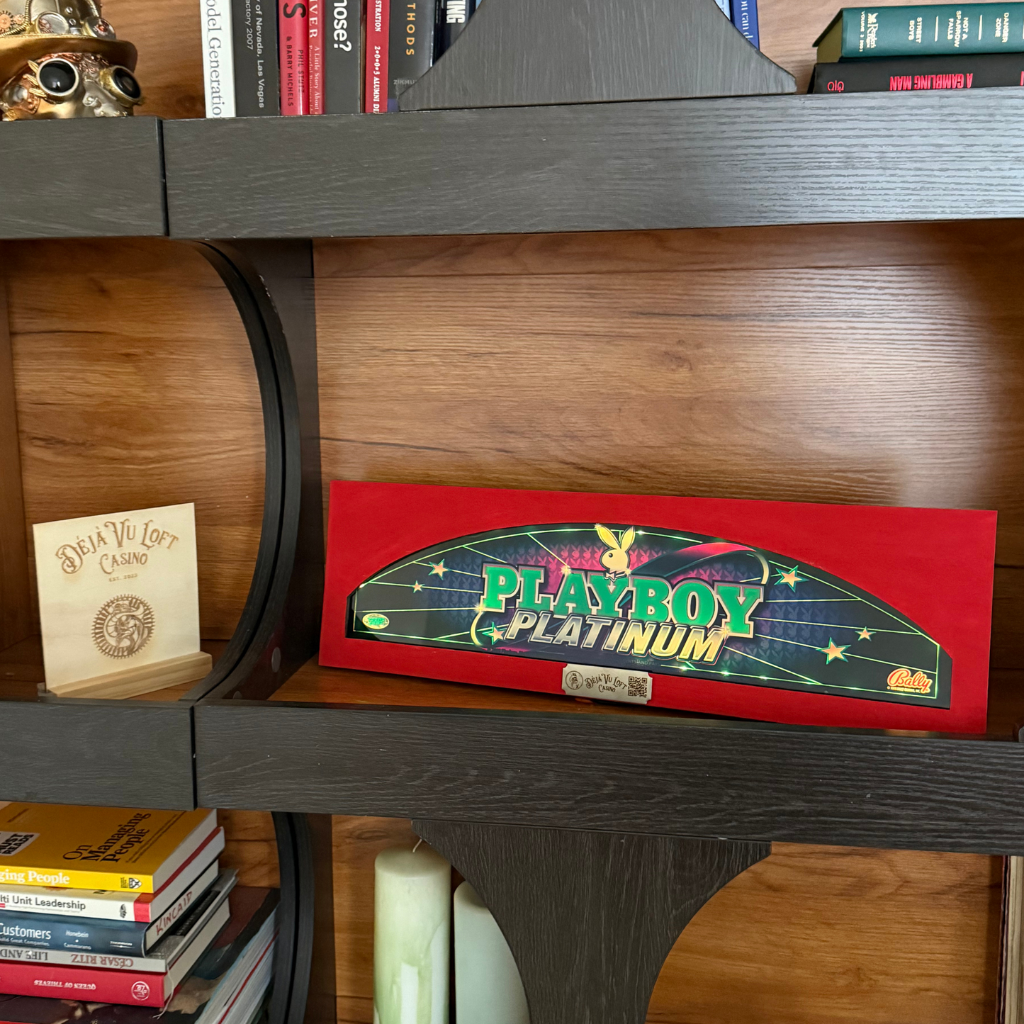 Playboy Platinum Slot Glass