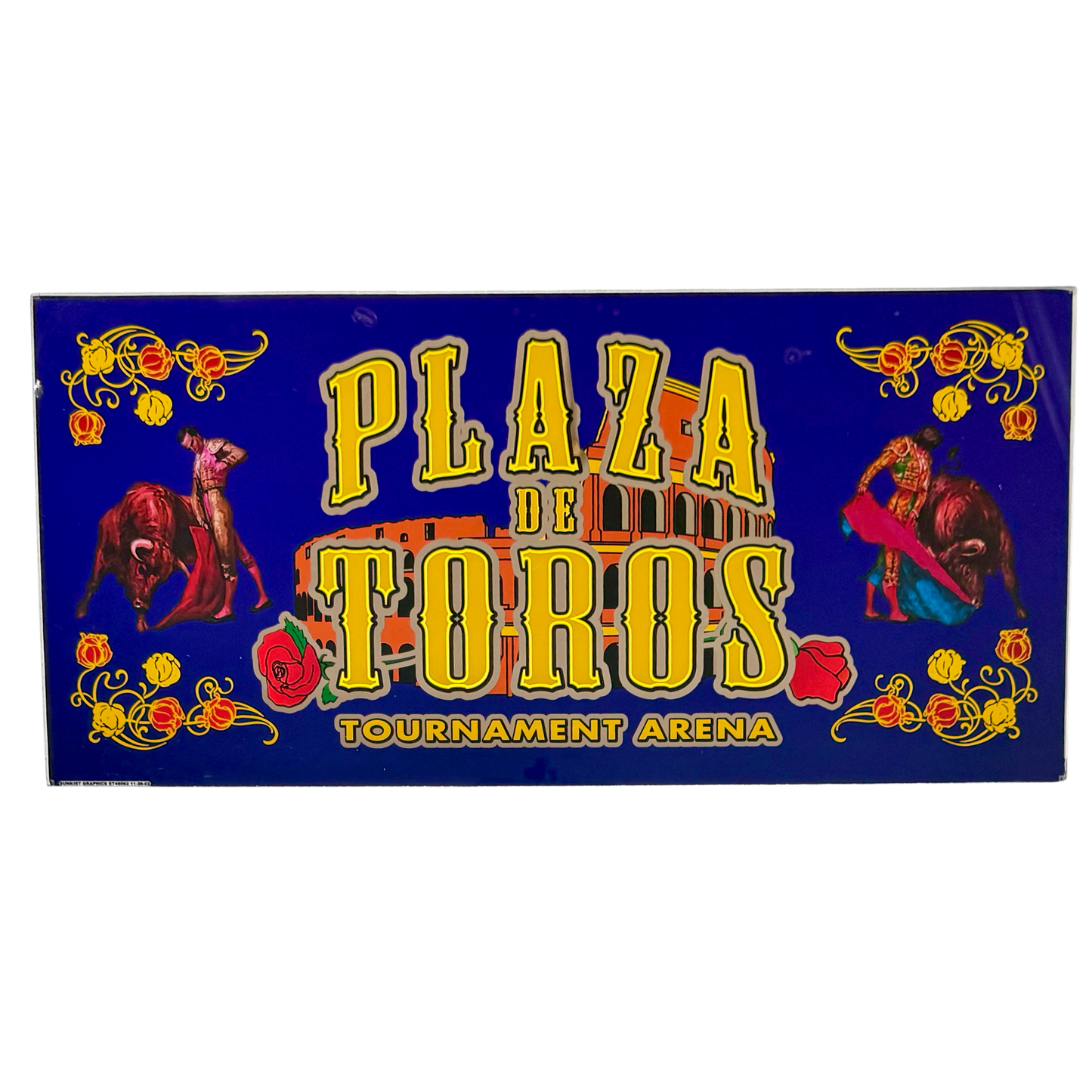 Plaza De Toros Slot Glass