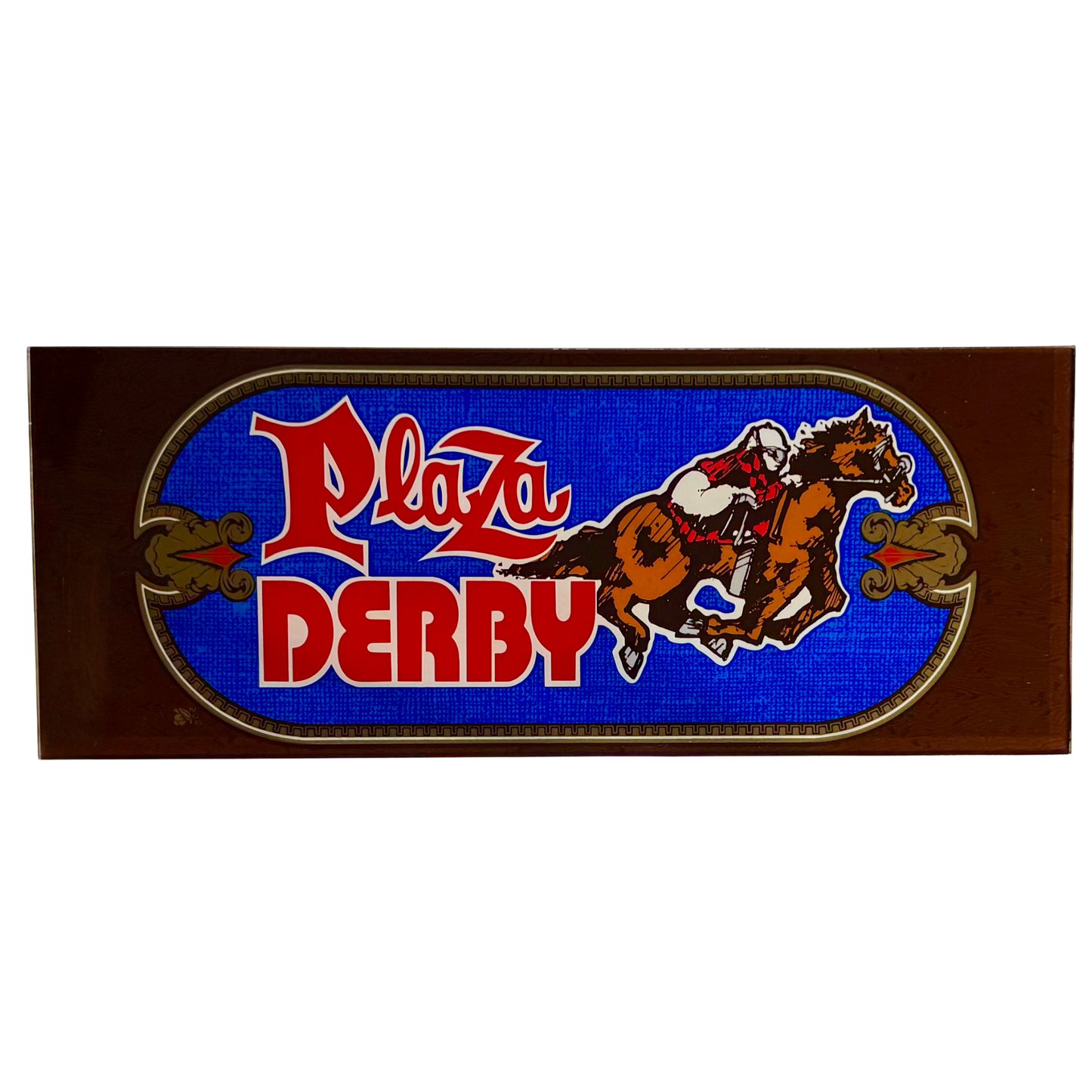 Plaza Derby Slot Glass