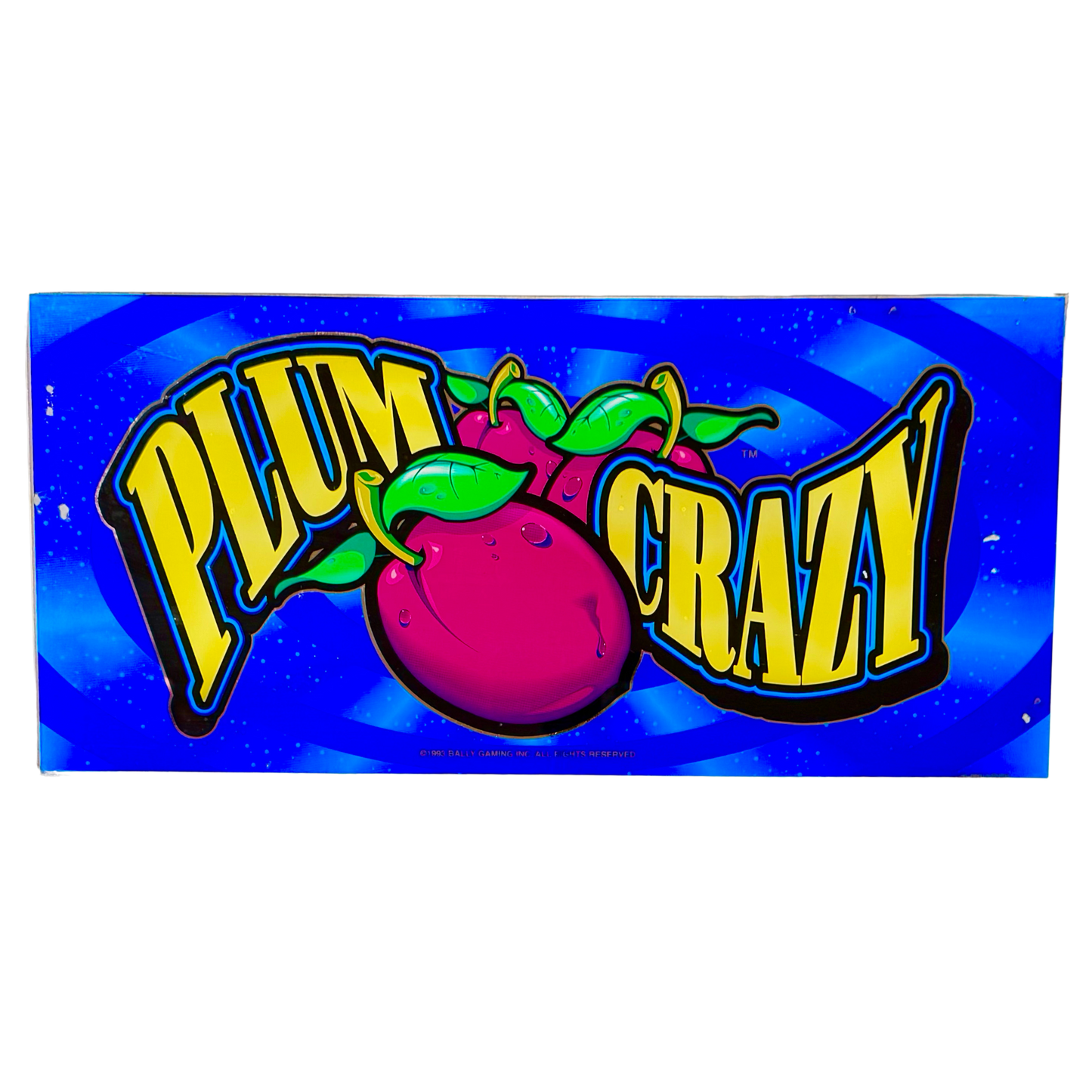 Plum Crazy Slot Glass