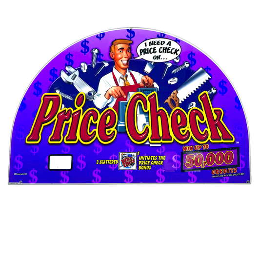 Price Check Slot Glass