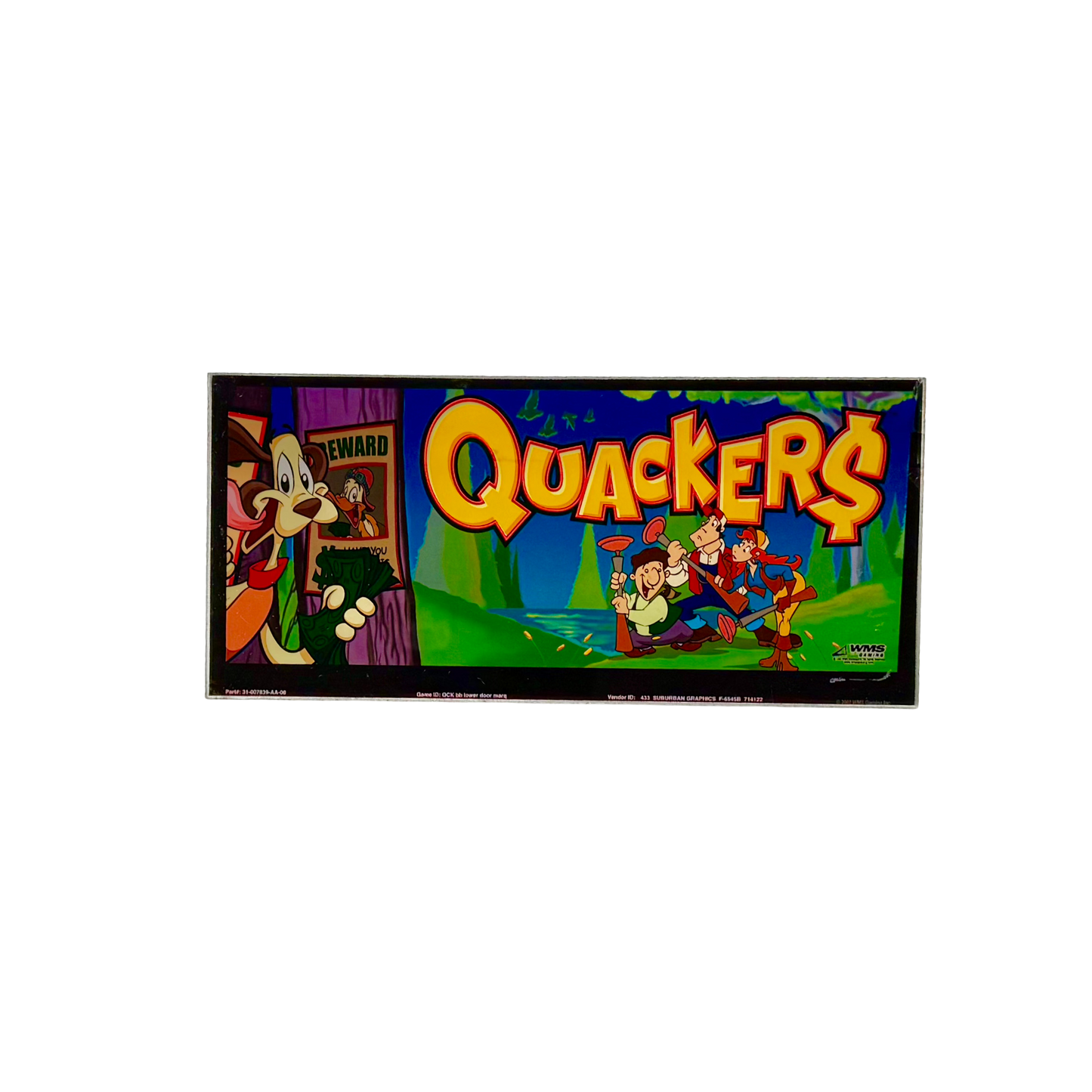 Quakers Slot Glass