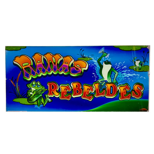 Ranas Rebeldes Slot Retro Acrylic