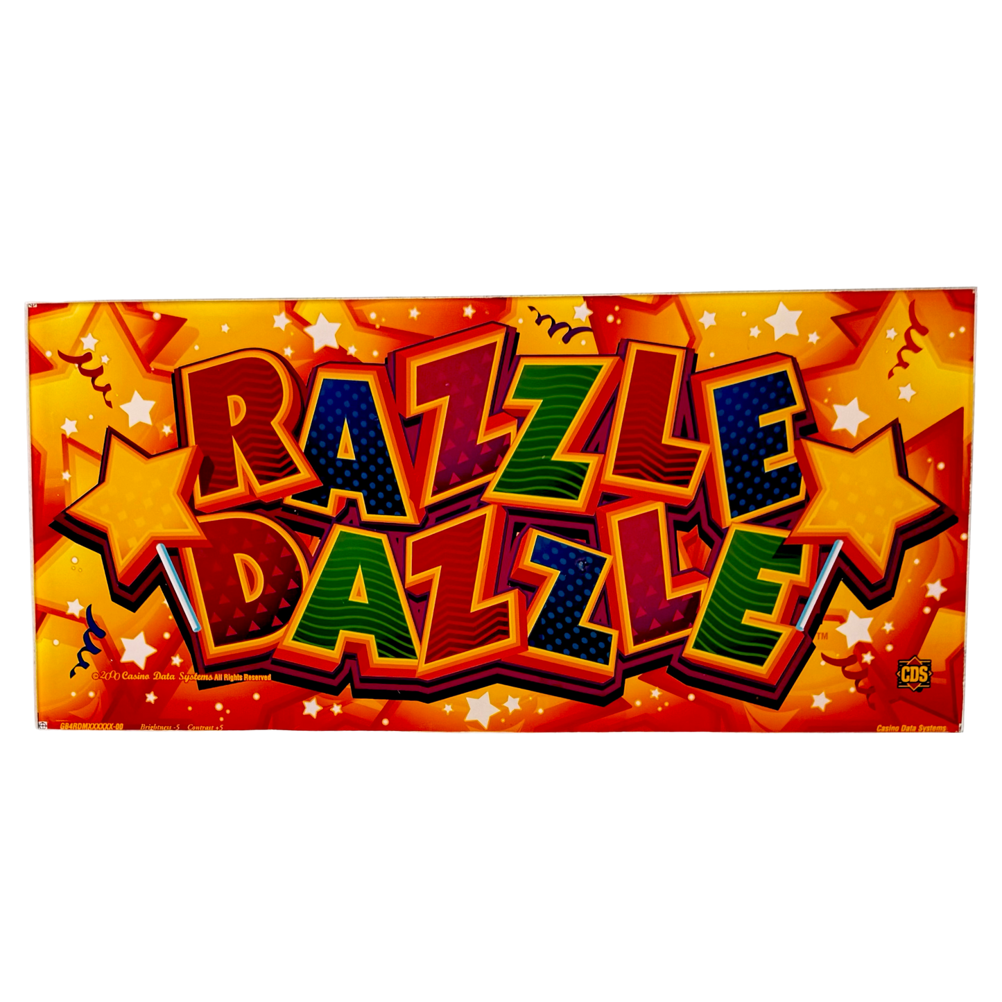 Razzle Dazzle Slot Glass