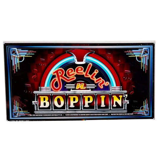 Reelin' N' Boppin' Slot Retro Acrylic