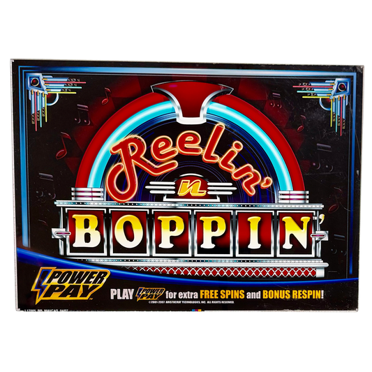Reelin' N' Boppin' Slot Retro Acrylic