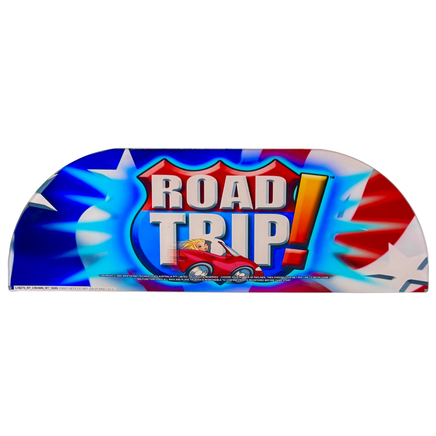 Road Trip! Slot Retro Acrylic