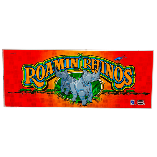 Roamin' Rhinos Slot Glass