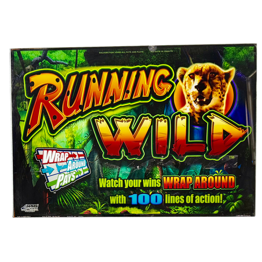 Running Wild Jumbo Slot Glass