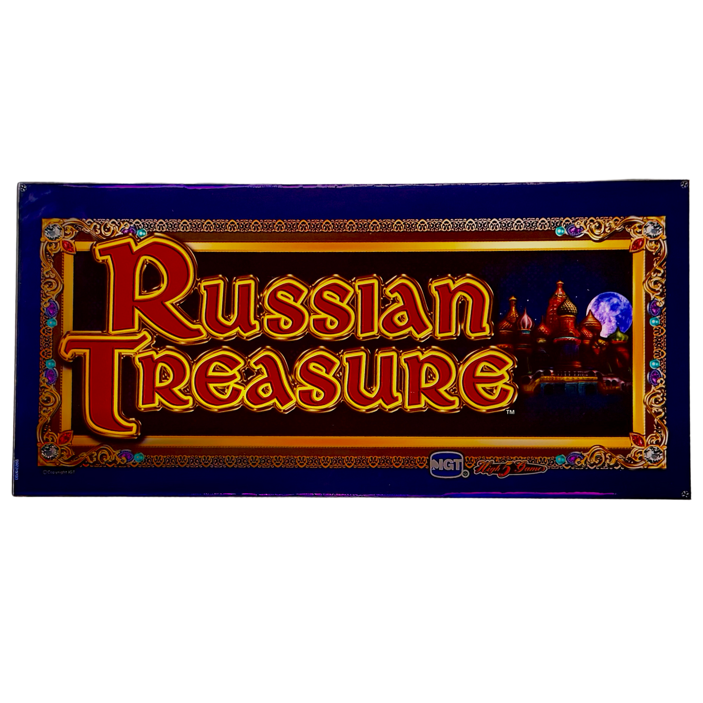 Russian Treasure Slot Glass