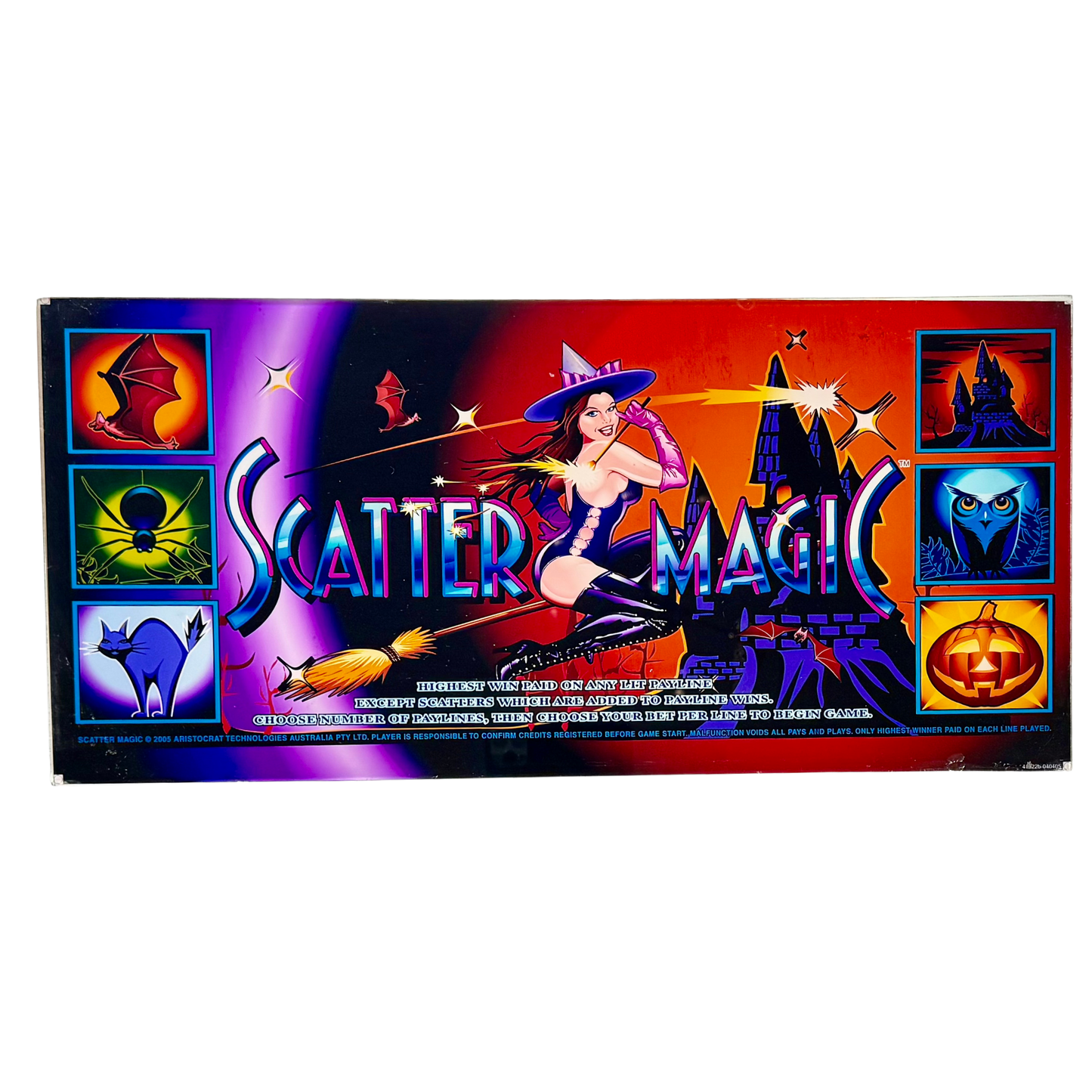 Scatter Magic Slot Glass