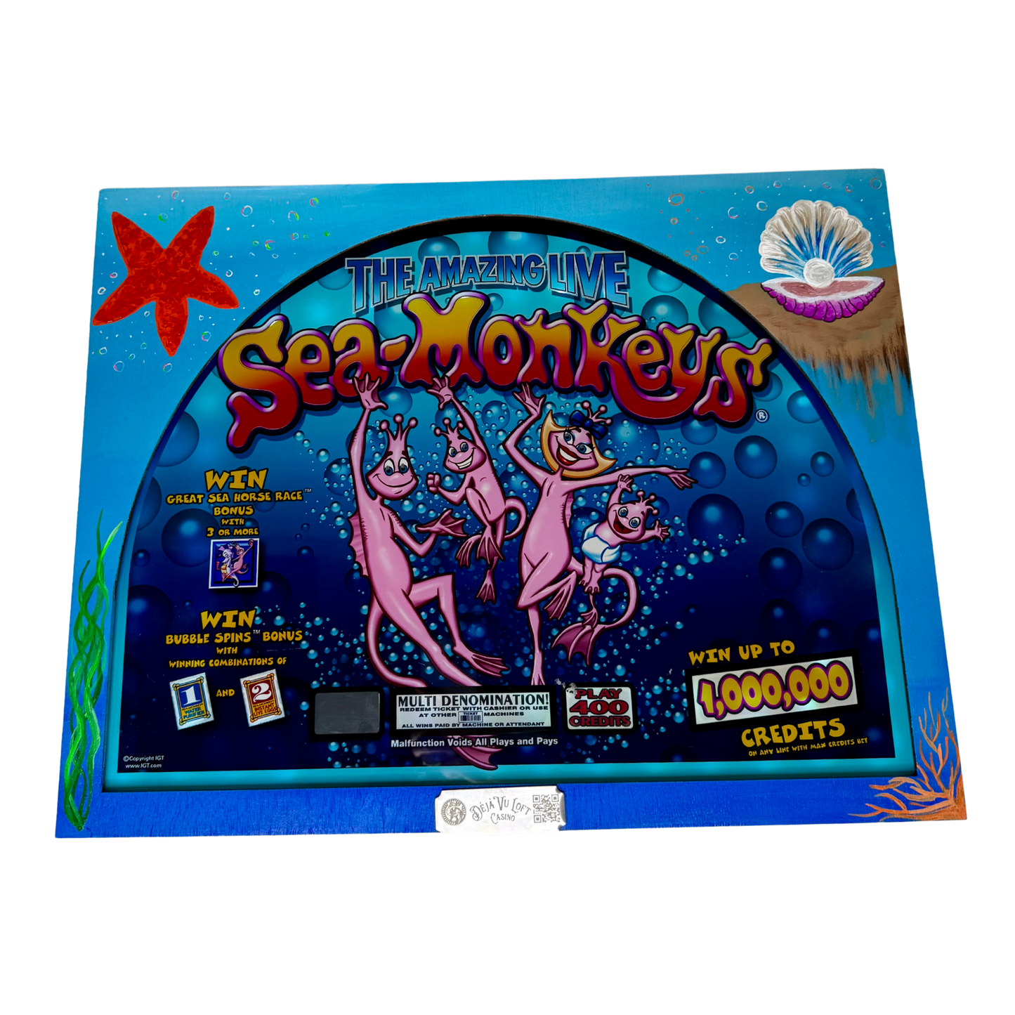 Sea-Monkeys Jumbo Slot Glass