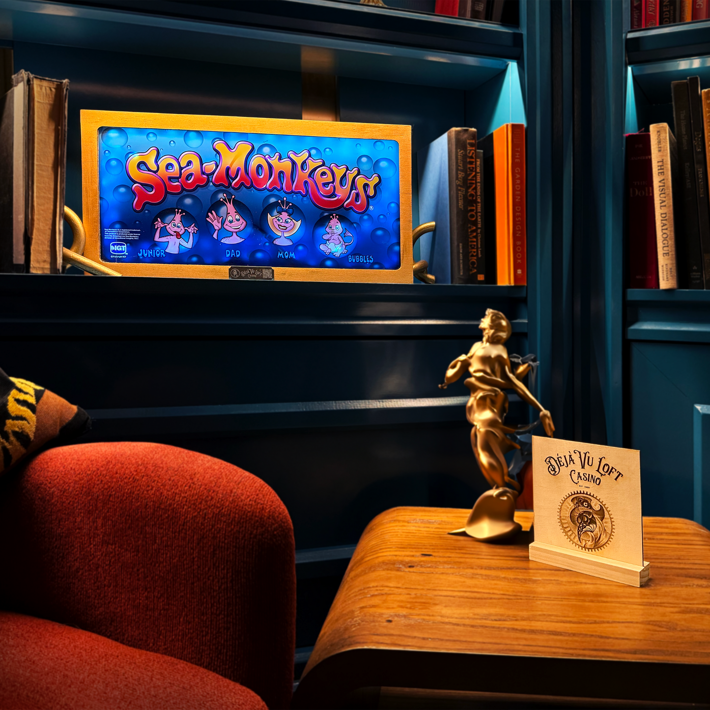 Sea-Monkeys Slot Glass