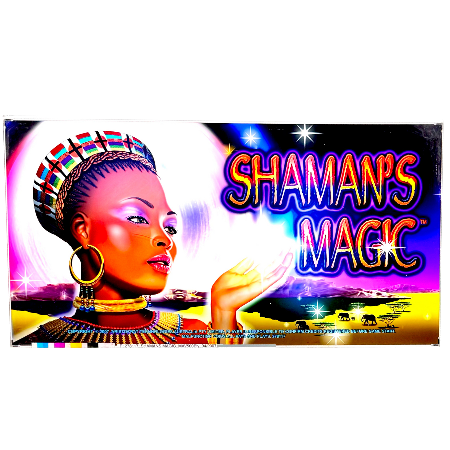 Shaman's Magic Slot Retro Acrylic