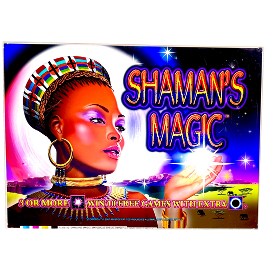 Shaman's Magic Slot Retro Acrylic