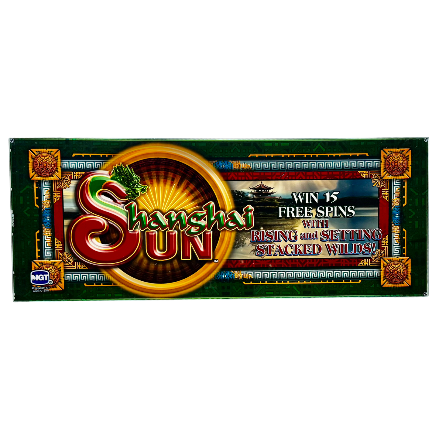 Shanghai Sun Slot Glass