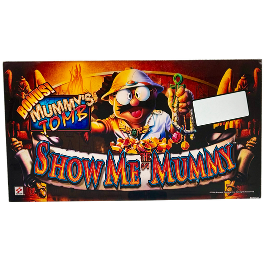 Show Me The Mummy Slot Glass