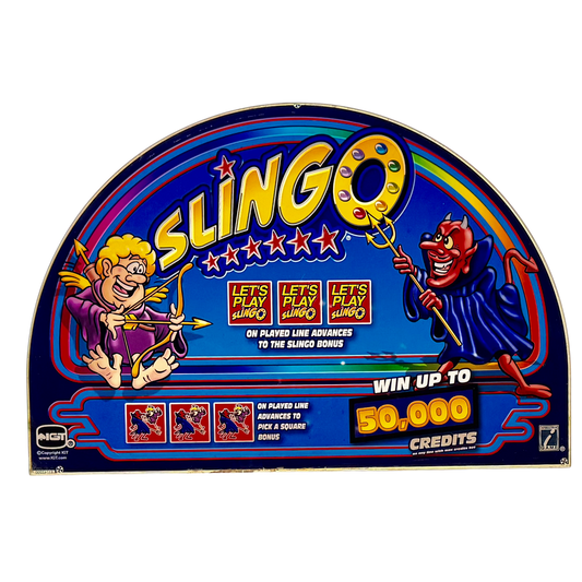 Slingo Slot Glass