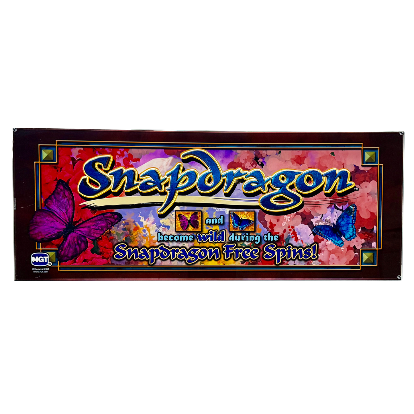 Snapdragon Slot Glass