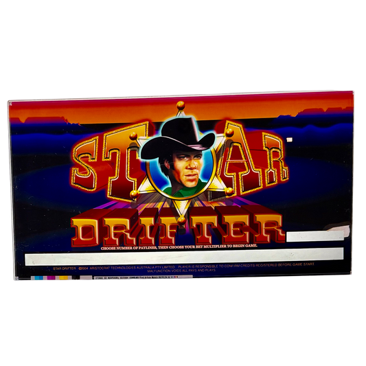 Star Drifter Slot Retro Acrylic
