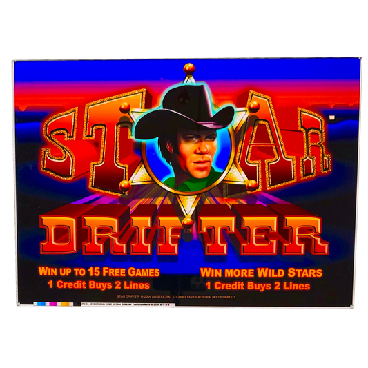 Star Drifter Slot Retro Acrylic
