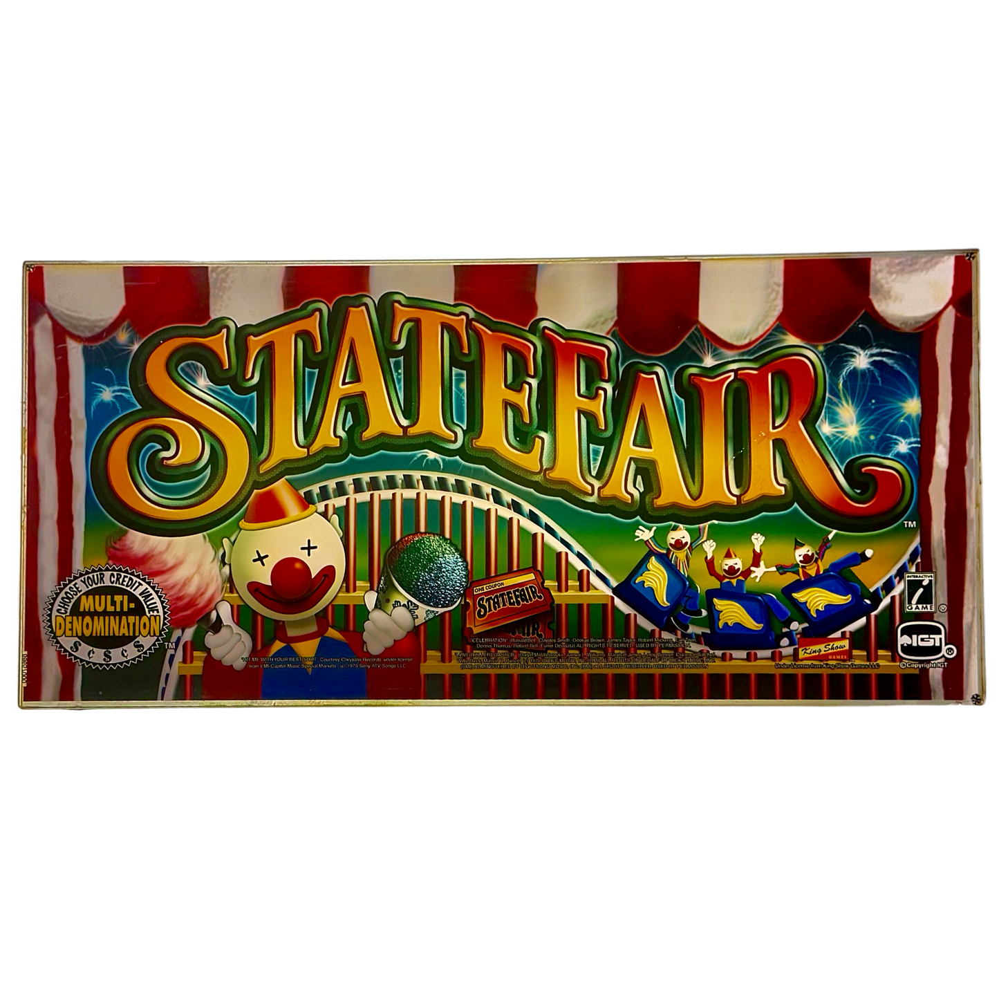 Statefair Slot Glass