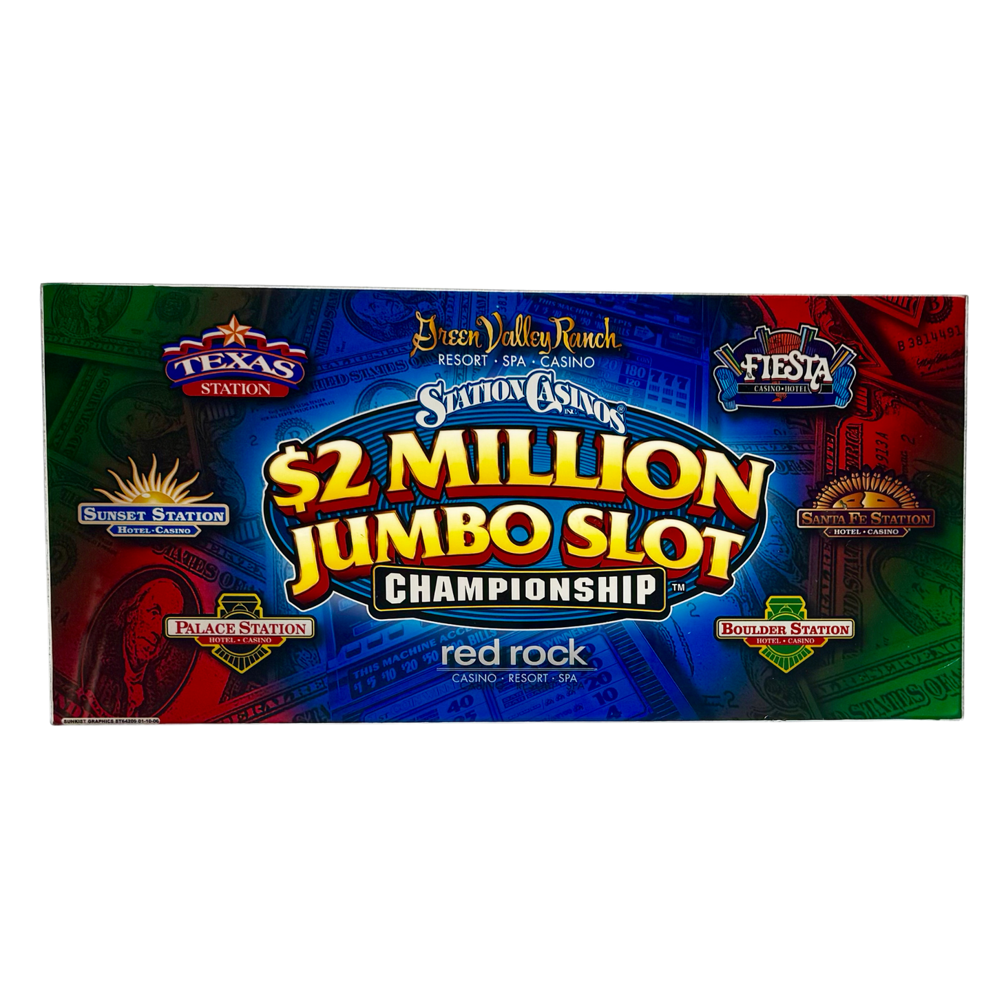 Station Casinos Slot Glass