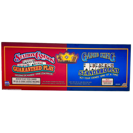 Station Casinos Game King Slot Glass