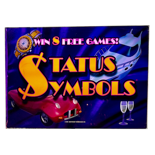 Status Symbols Slot Retro Acrylic