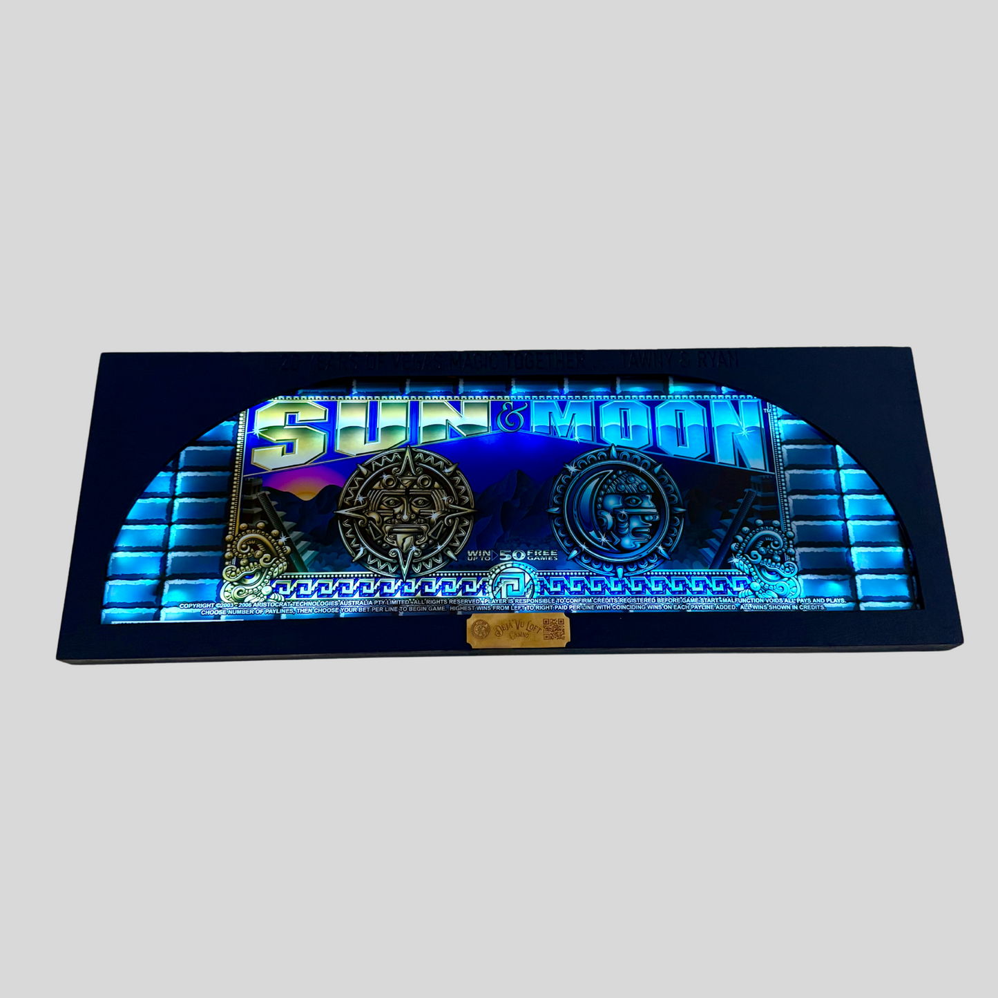Sun & Moon Slot Retro Acrylic