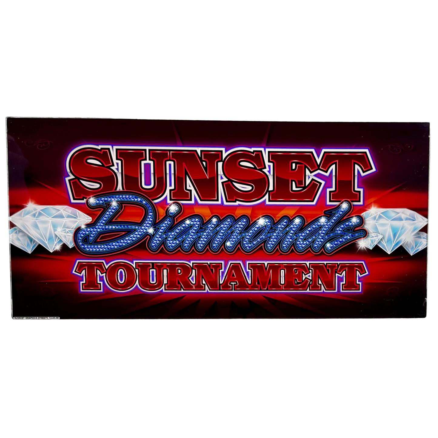 Sunset Diamonds Tournament Slot Glass