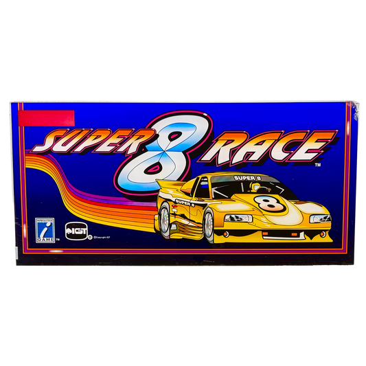 Super 8 Race Slot Glass