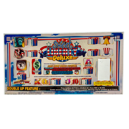 Sweet Liberty Deluxe Slot Retro Acrylic
