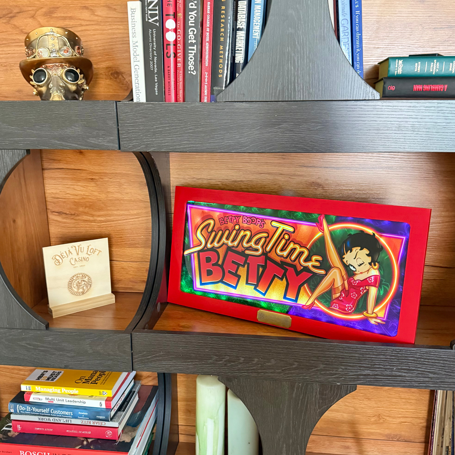 Betty Boop's Swing Time Slot Glass