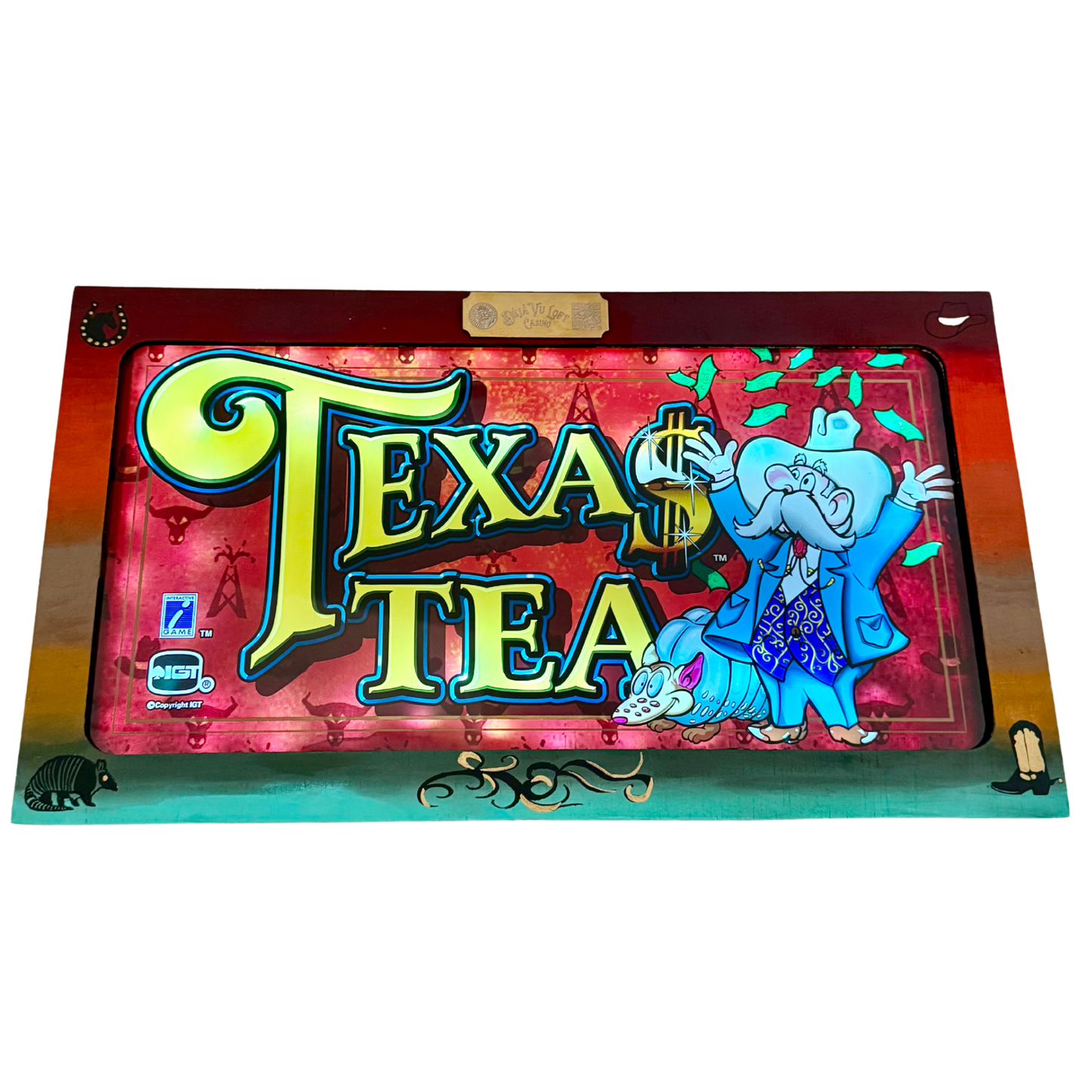 Texas Tea Slot Glass