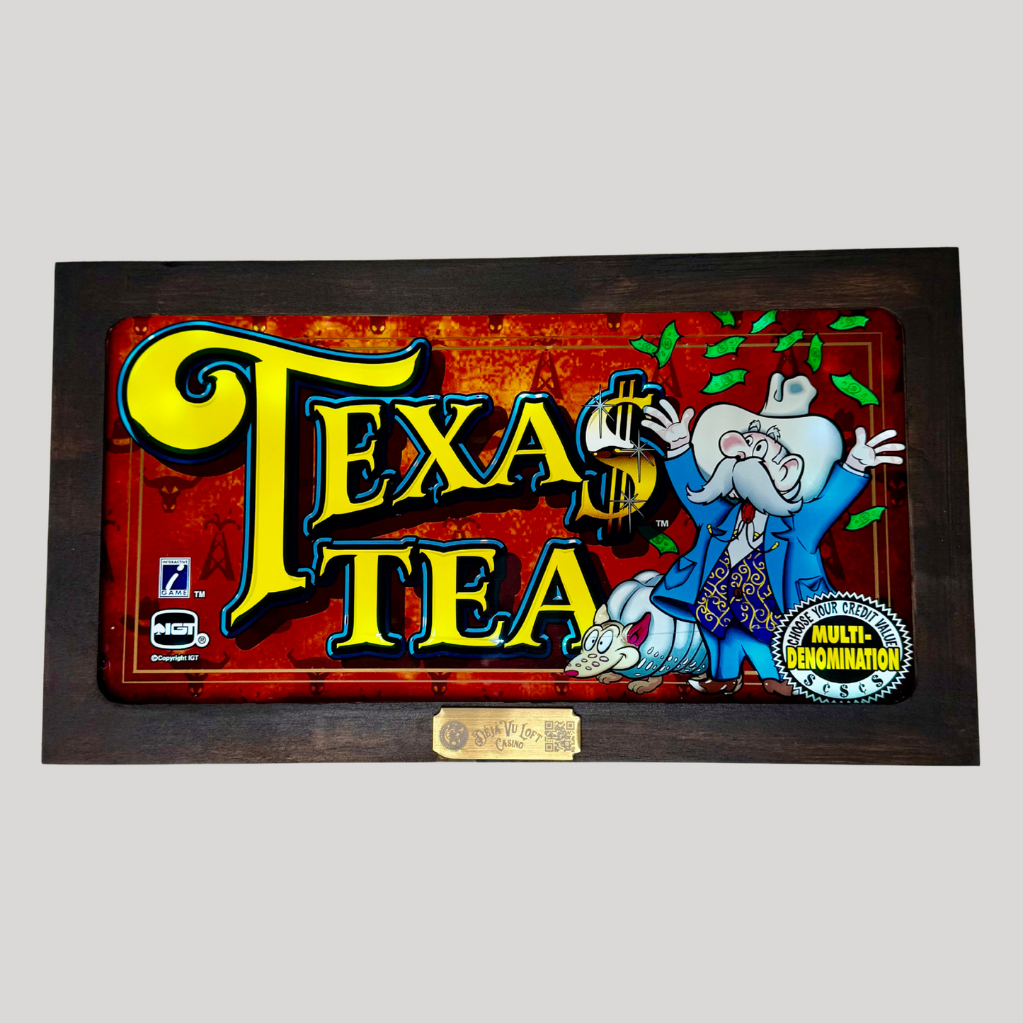 Texas Tea Slot Glass