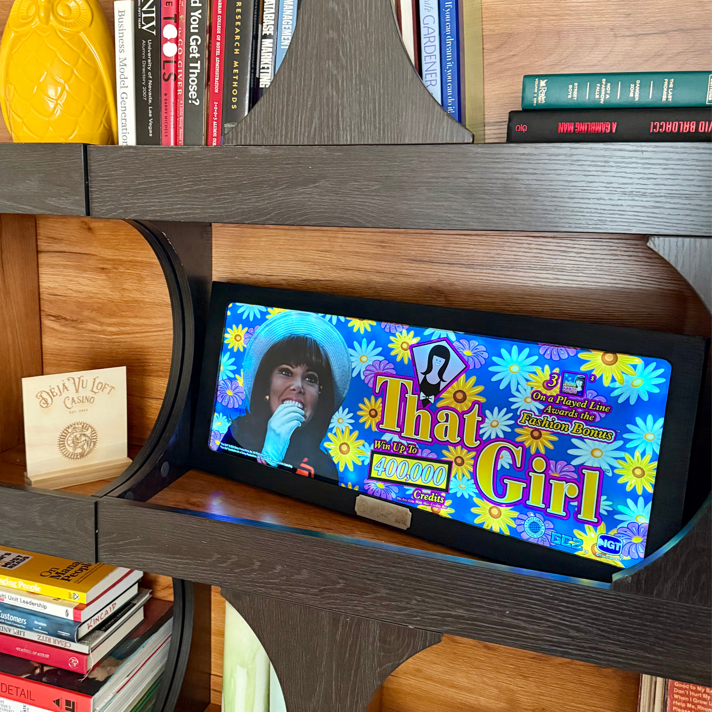 That Girl Slot Glass