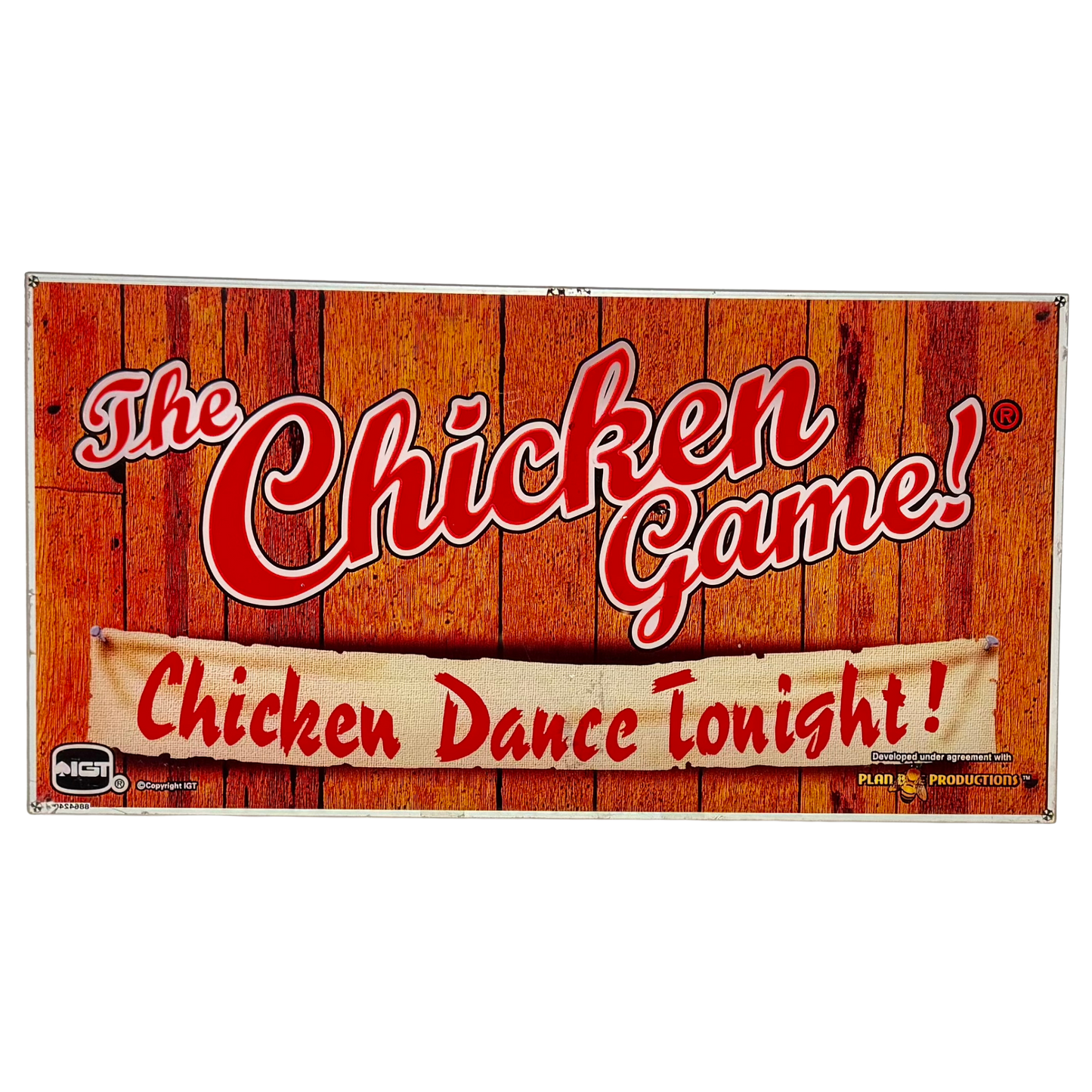 Chicken Game Slot Glass