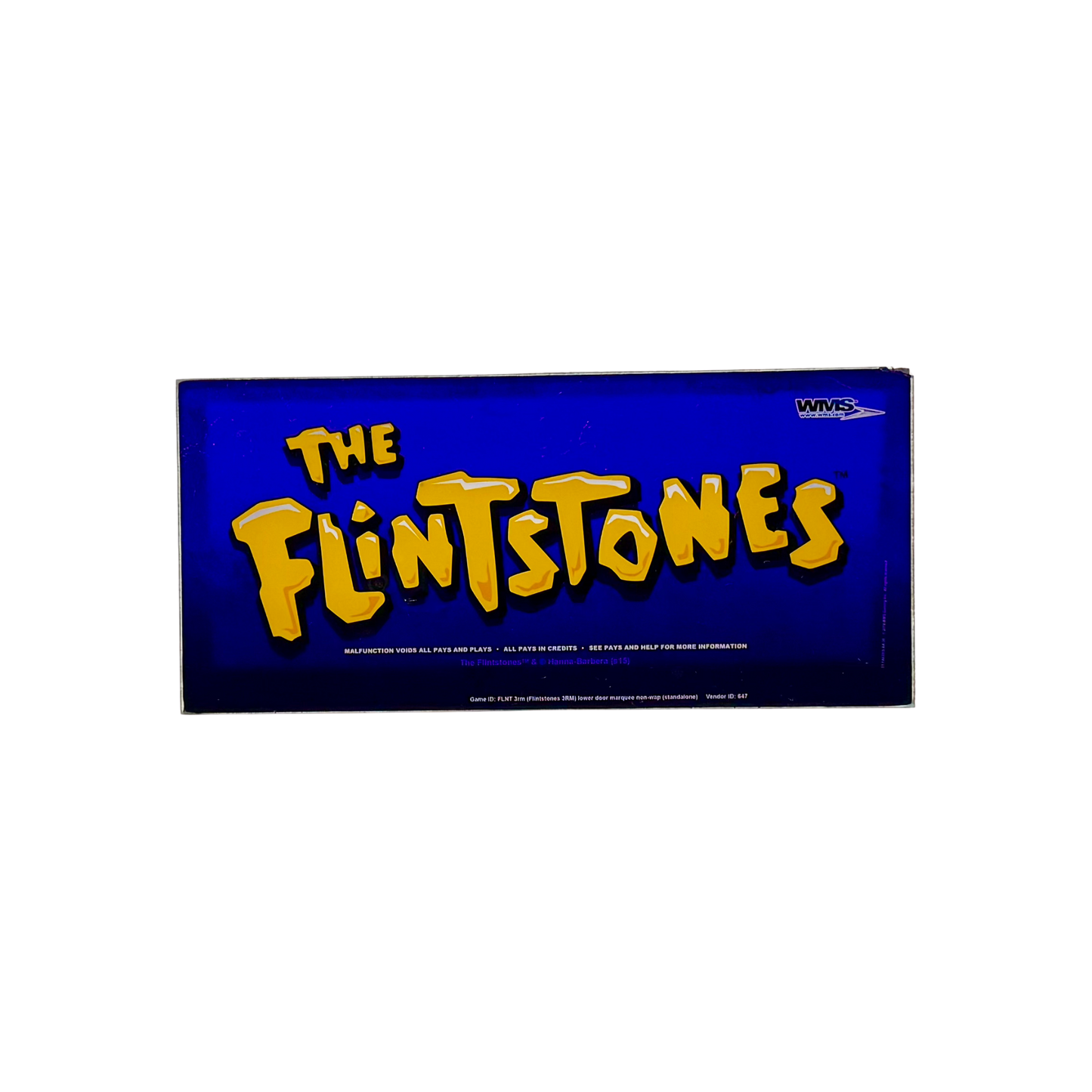The Flintstones Slot Glass