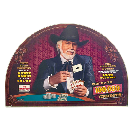 Kenny Rogers Slot Glass