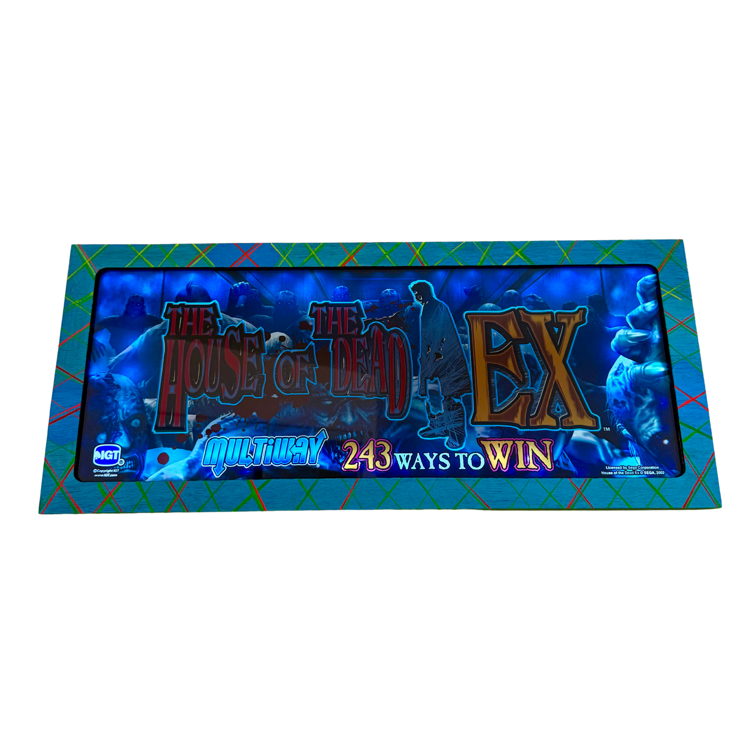 The House Of The Dead Ex Slot Glass