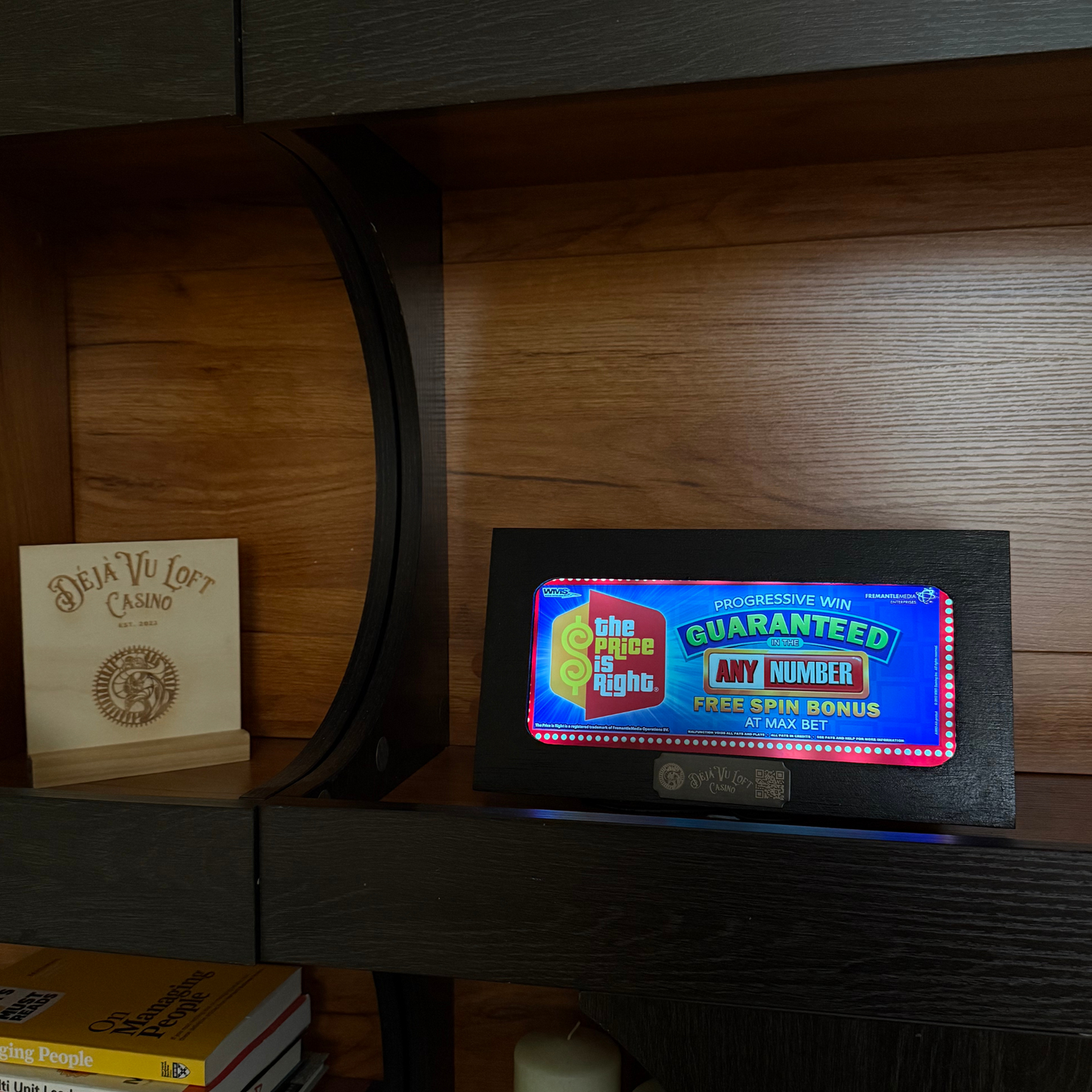The Price Is Right Slot Glass