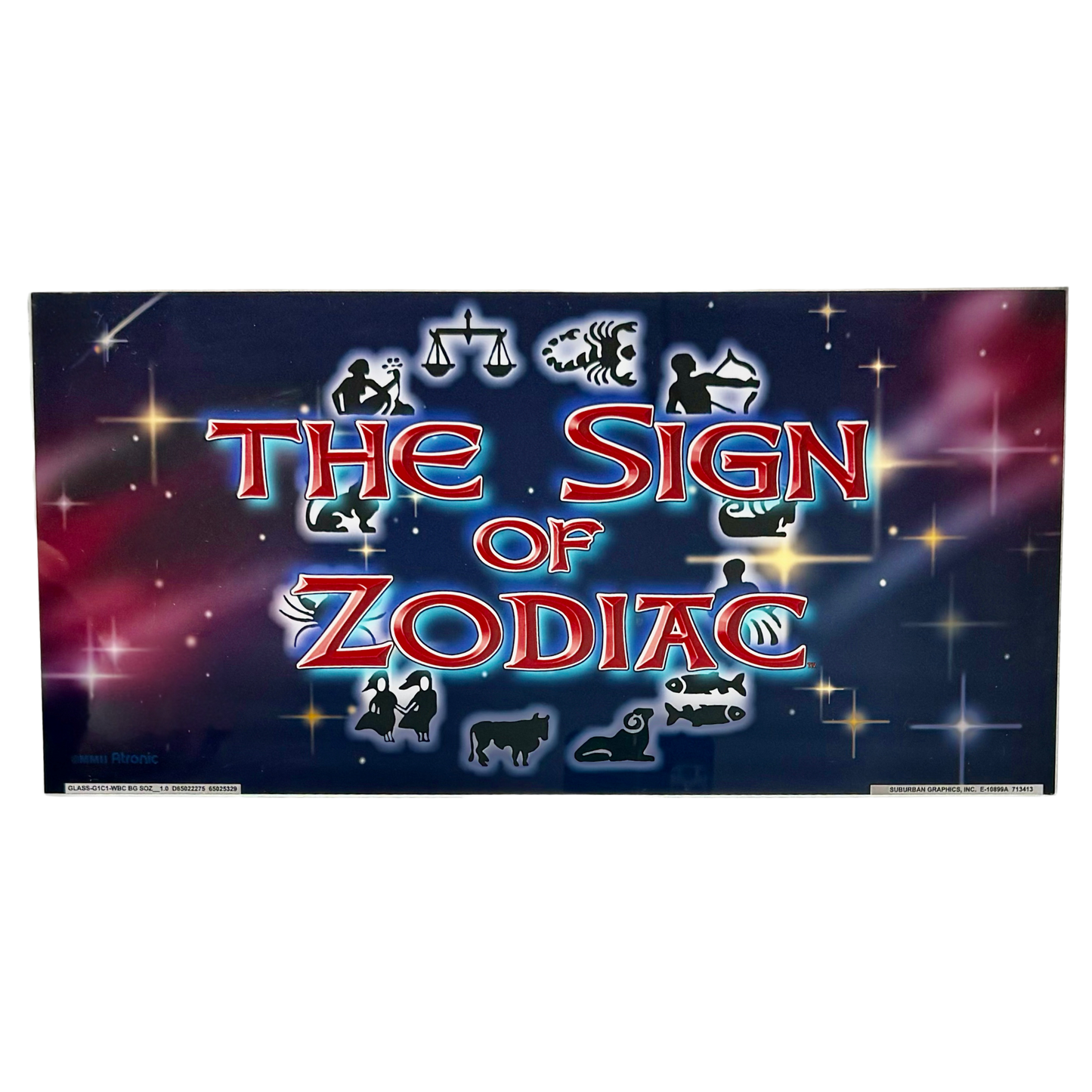 The Sign Of Zodiac Slot Glass