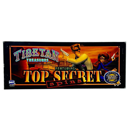 Tibetan Treasure Top Secret Slot Glass