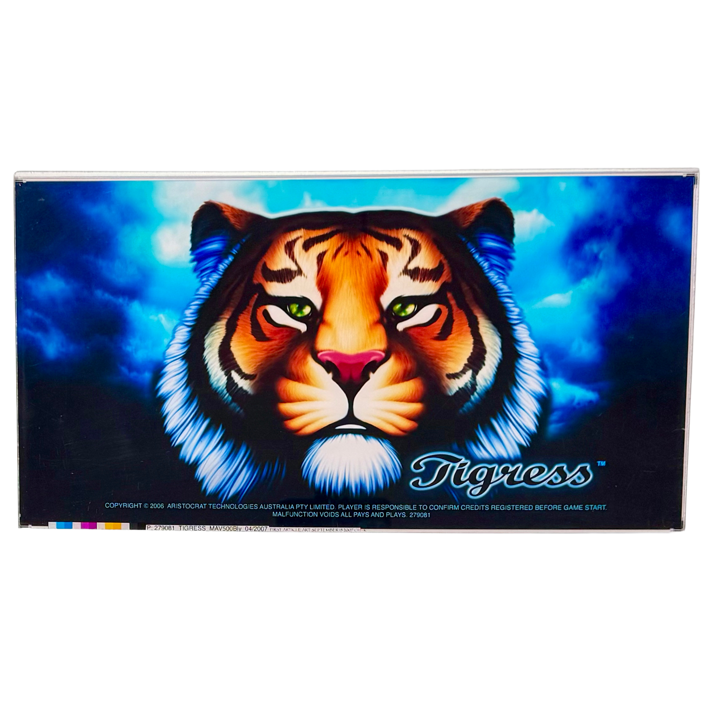 Tigress Slot Retro Acrylic