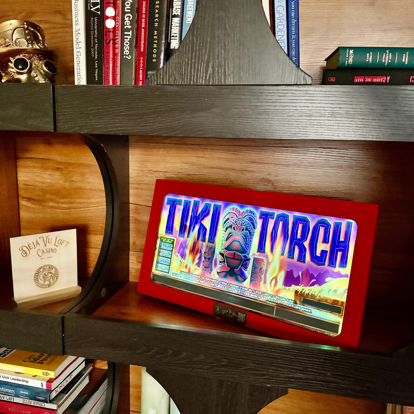 Tiki Torch Slot Retro Acrylic