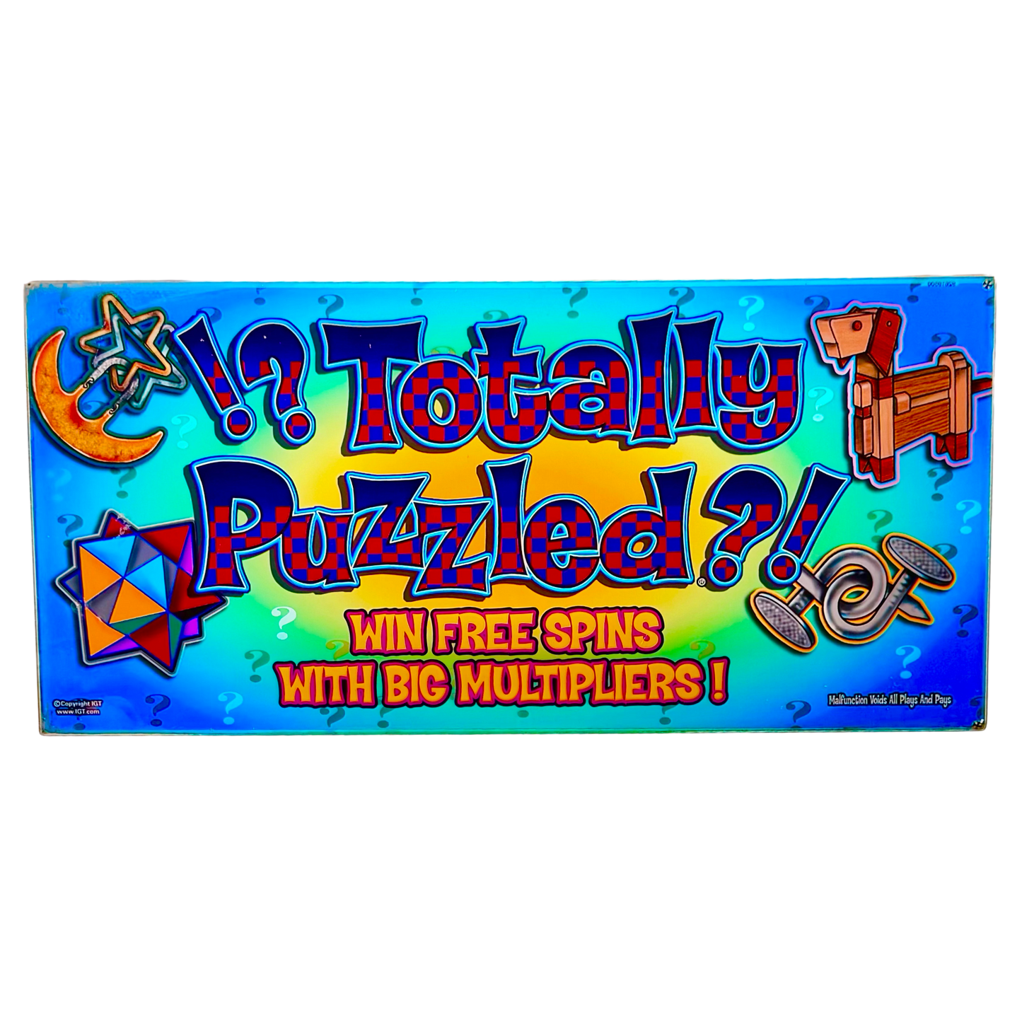 !? Totally Puzzled ?! Slot Glass