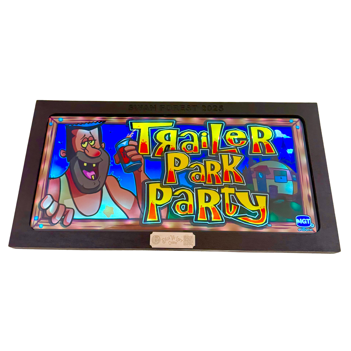 Trailer Park Party Slot Glass